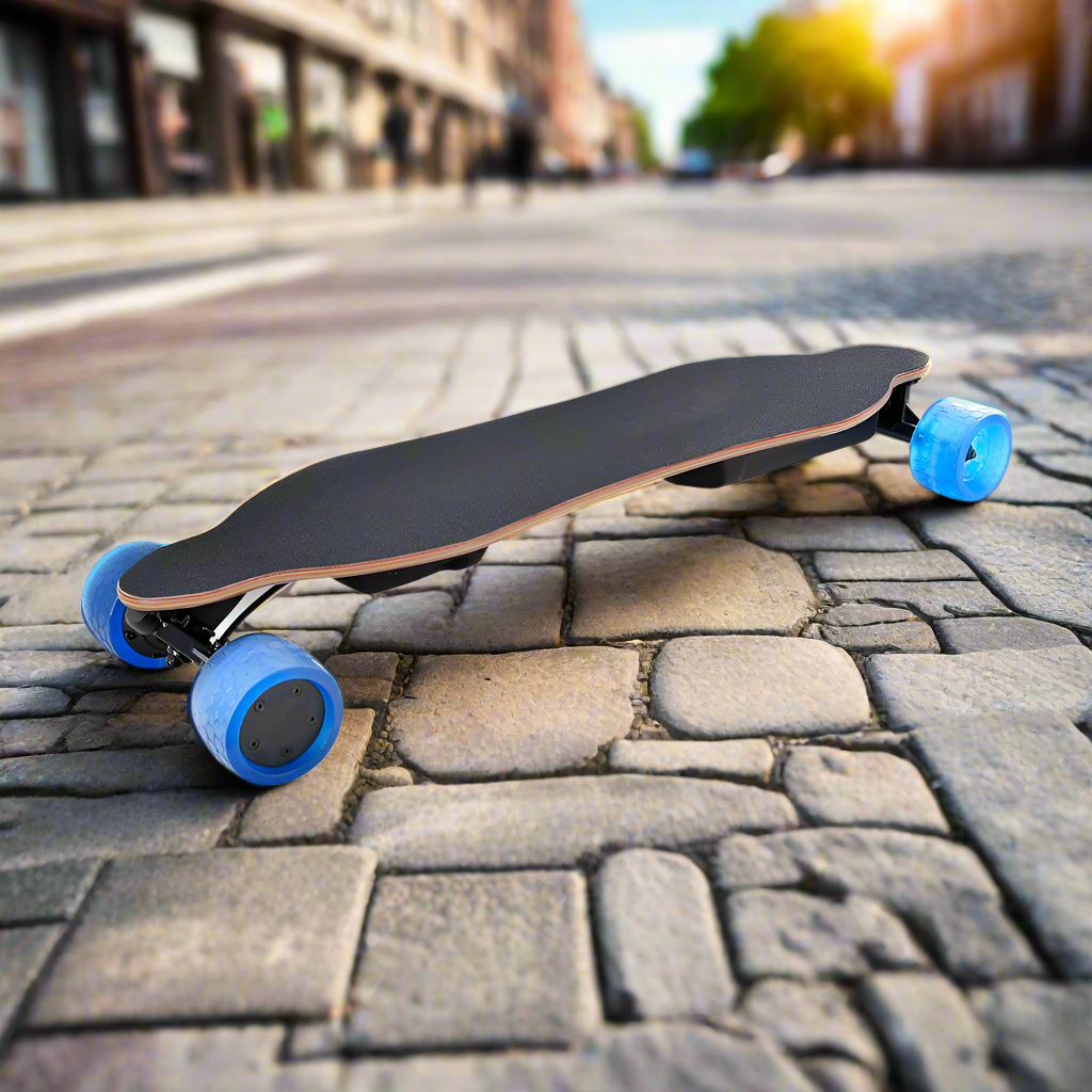 700W*2 Electric Longboard Skateboard Orange X10 With Cloud Wheels