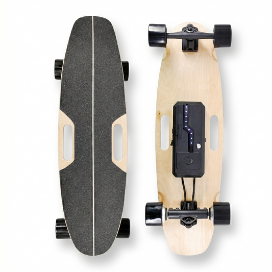 VoltEdge Flex β 700W Dual Motor Electric Skateboard with Removable Battery
