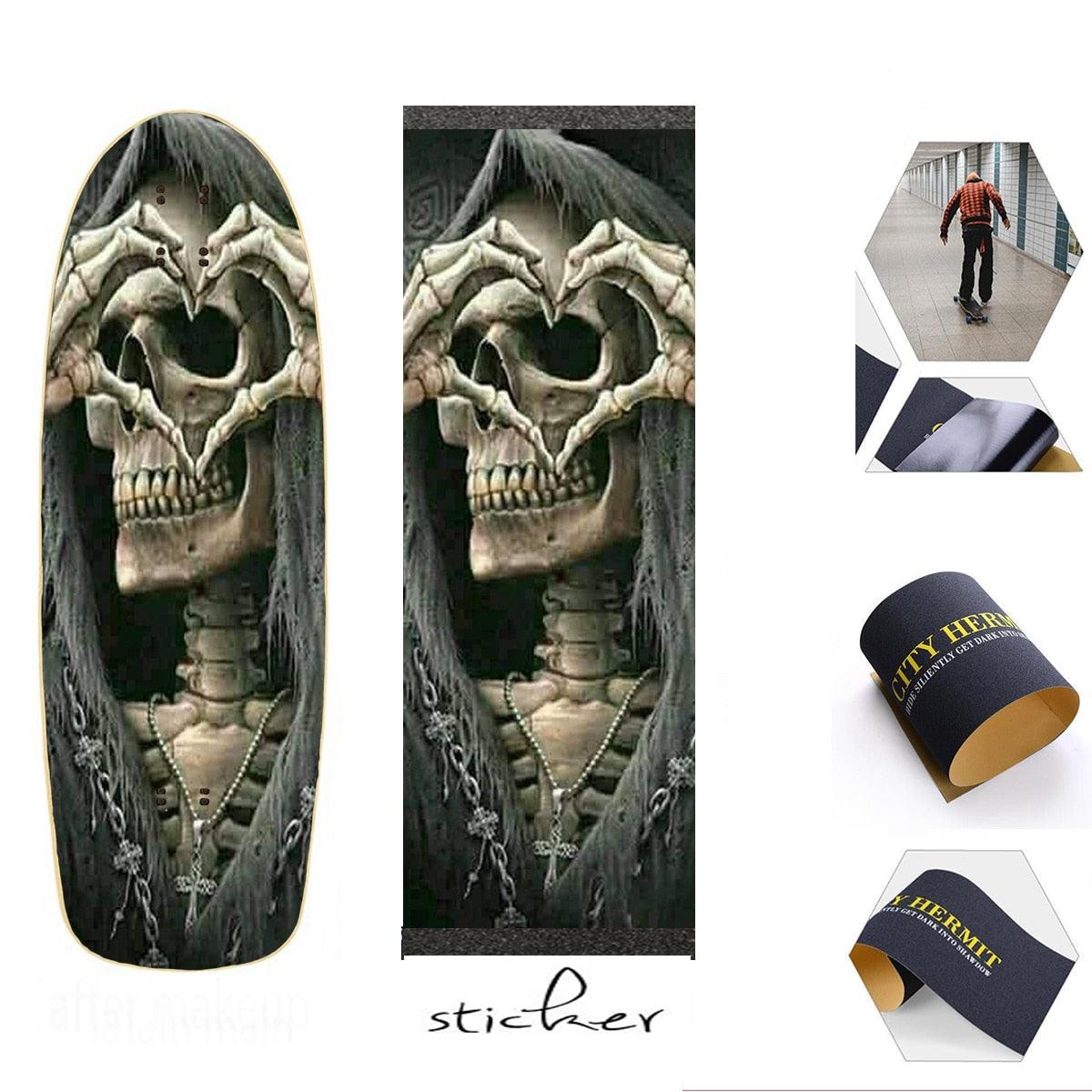 Electric Scooter Non-Slip Deck Sandpaper Stickers - Skateboard Australia
