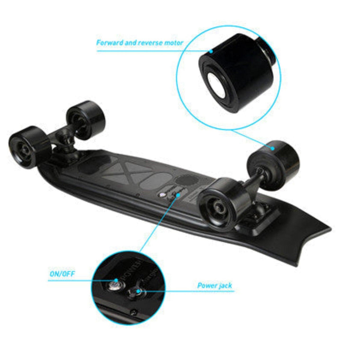 JKING Galaxy Circle Electric Skateboard - Skateboard Australia