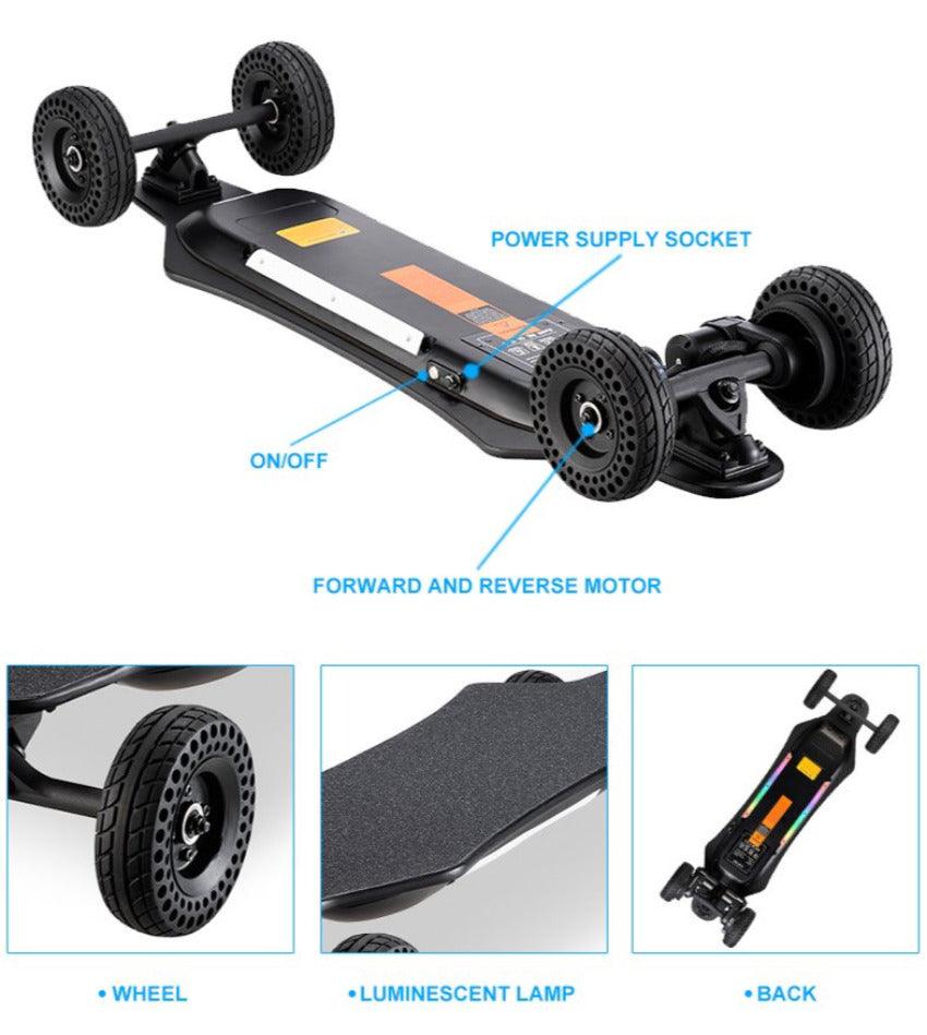 Off Road All Tarrain Electric Skateboard X7 - Skateboard Australia
