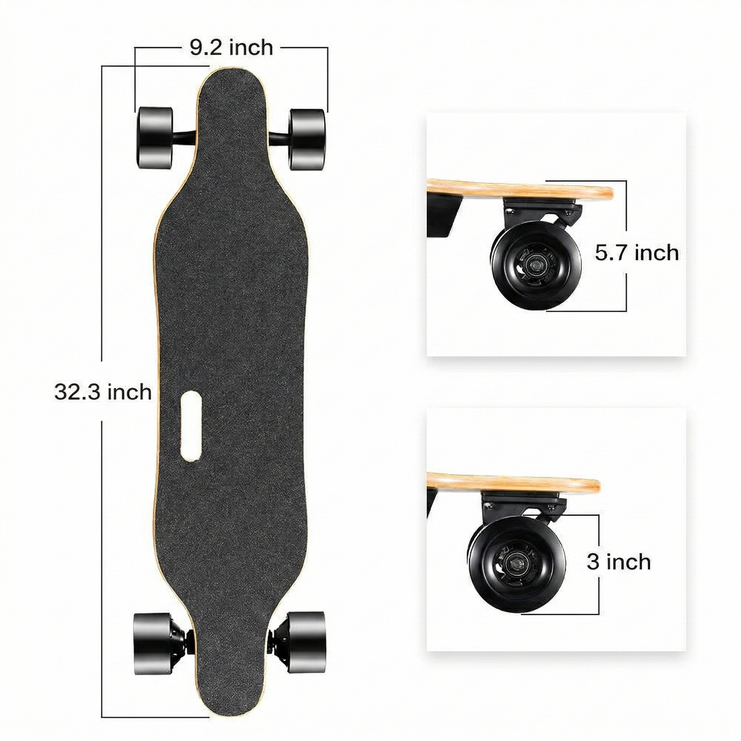 450W*2 Electric Longboard Skateboard X1 - Skateboard Australia 