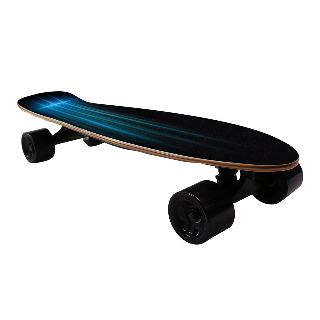 Blue Lightning: 350W Urban Cruiser Electric Skateboard