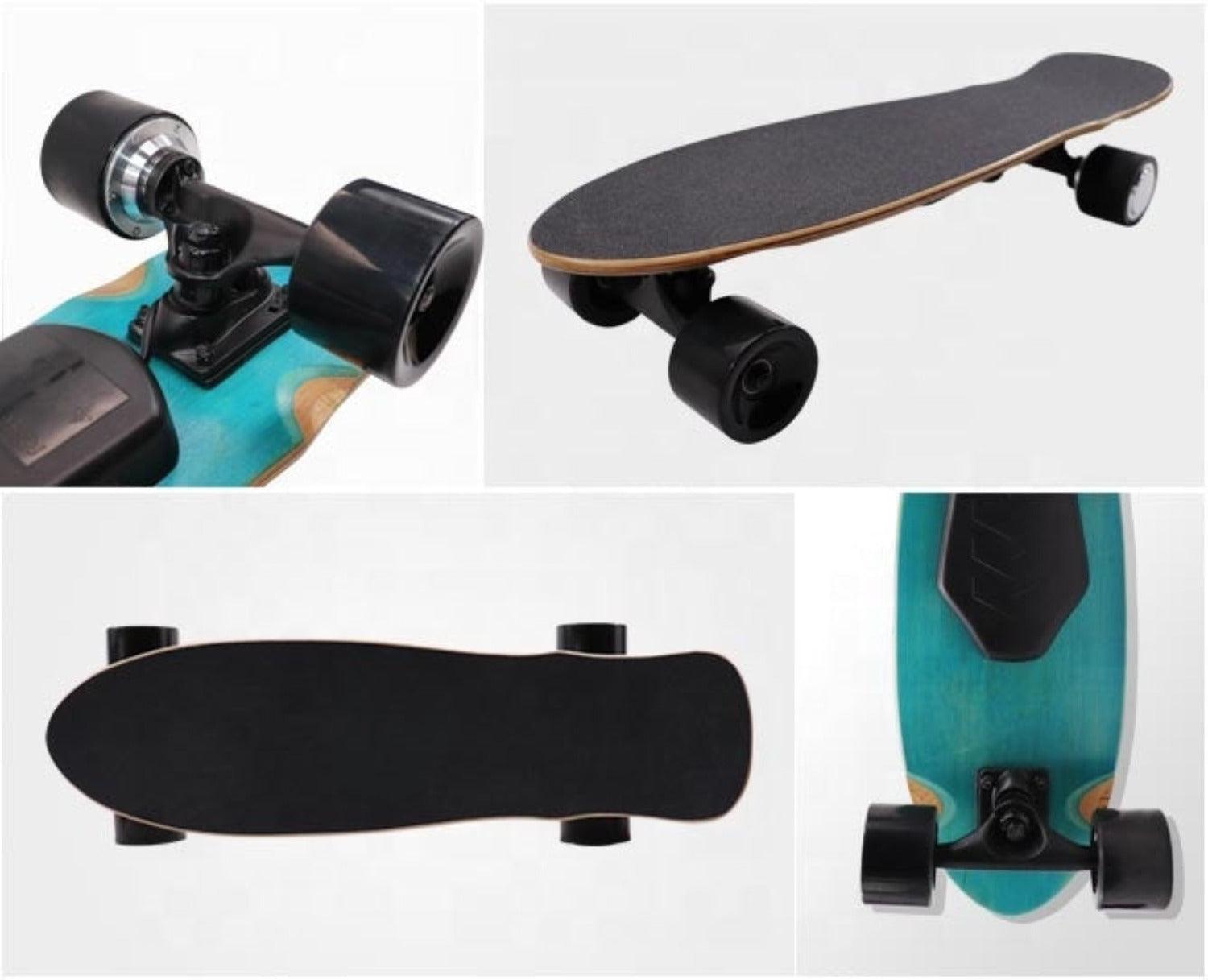 Blue Light 7 Layers Maple 350W Electric Skateboard - Skateboard Australia 