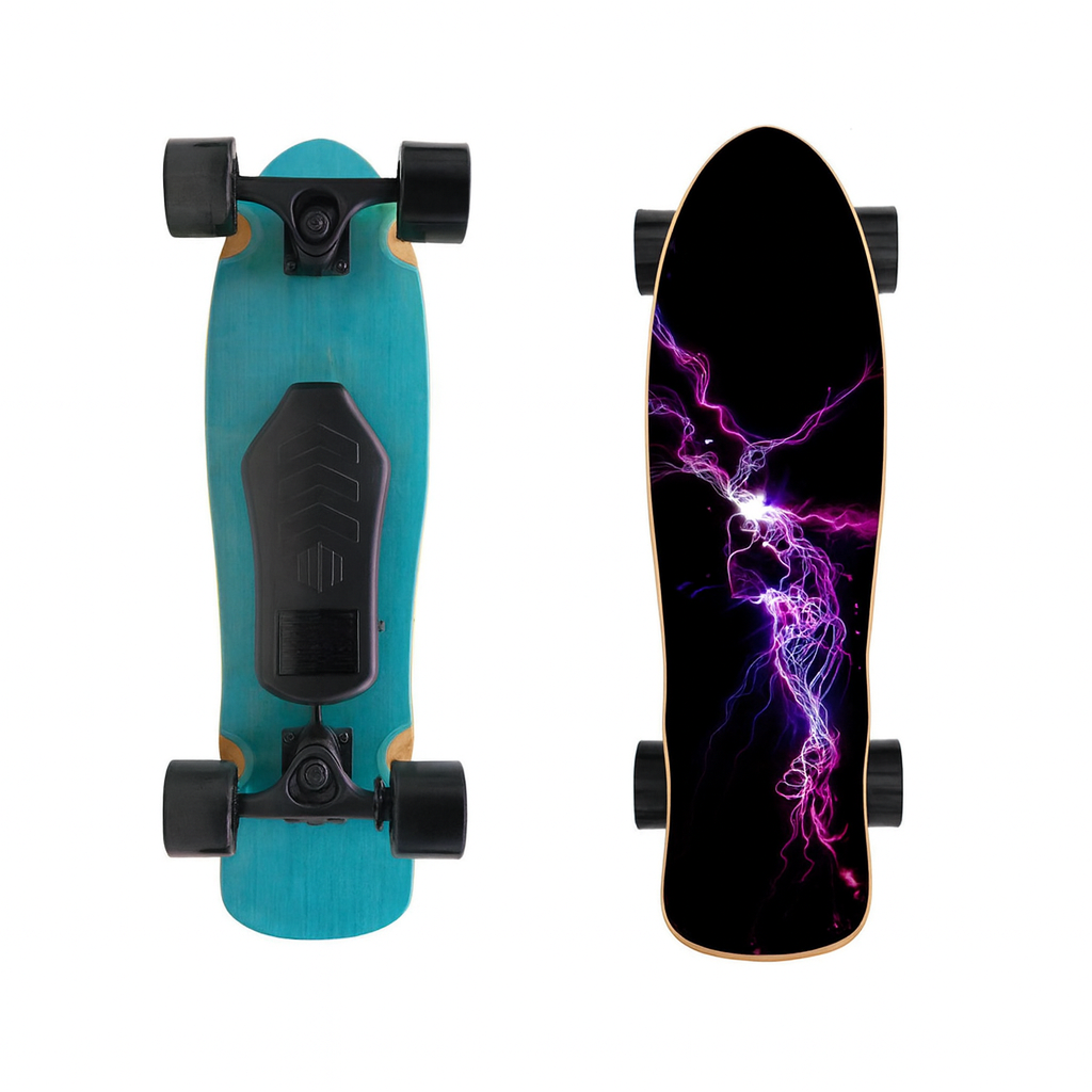 Purple Lightning: 350W Urban Cruiser Electric Skateboard - Skateboard Australia 