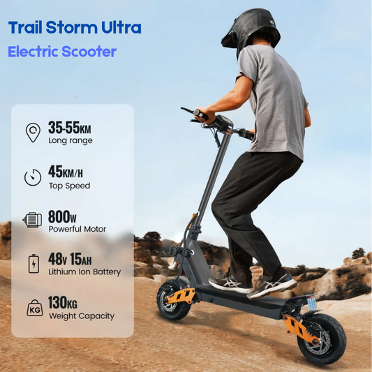 Trail Storm Ultra - High Torque Off-Road Electric Scooter - Skateboard Australia 