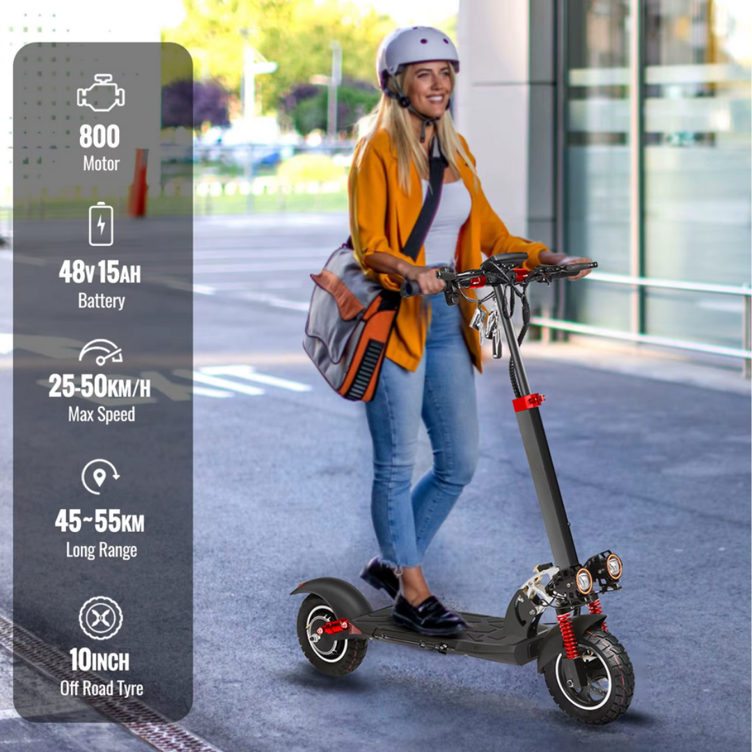 Urban Cruze – 800W High Torque Off-Road E-Scooter For Adults - Skateboard Australia 