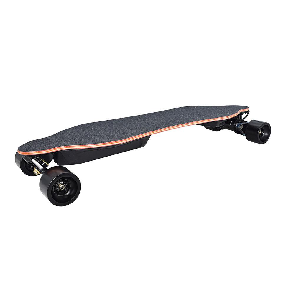 1200W*2 Electric Longboard Skateboard Orange X10 Dual Belt Drive Motor - Skateboard Australia 