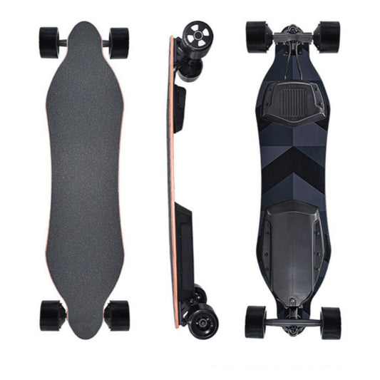 600W*2 Electric Longboard Skateboard Black X10 - Skateboard Australia 