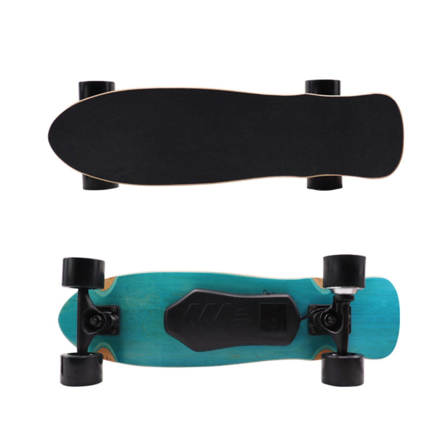Black 7 Layers Maple 350W Electric Skateboard