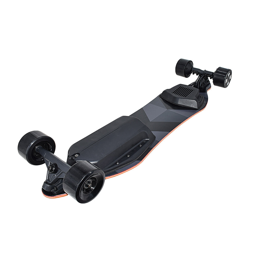 600W*2 Electric Longboard Skateboard Black X10
