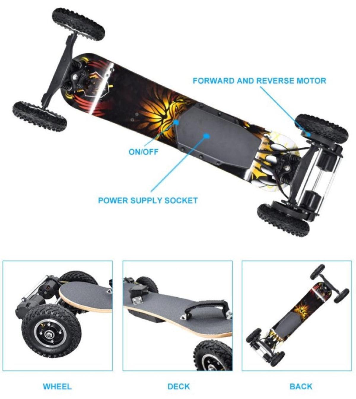Off Road All Tarrain Electric Skateboard X8 - Skateboard Australia 